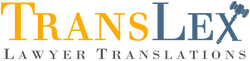 EN TransLex Logo Lawyer Translations in New York London top